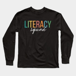 Literacy Squad Long Sleeve T-Shirt